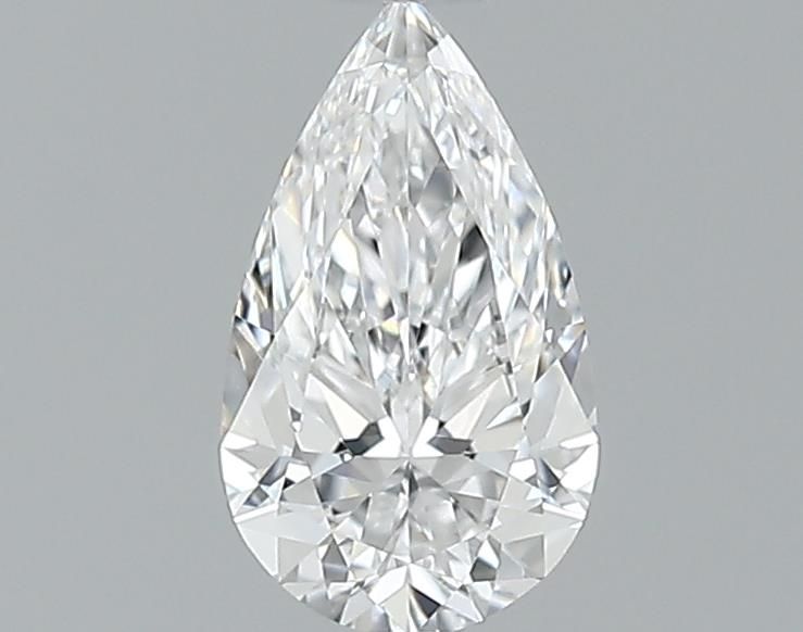 0.54ct Pear D VVS1 Natural Diamond