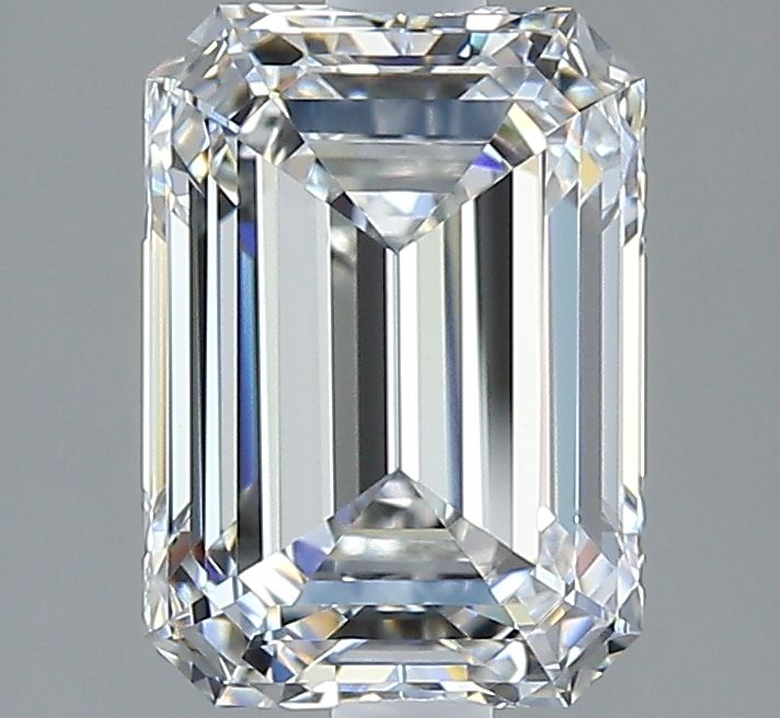 2.51ct Emerald F VVS2 Natural Diamond