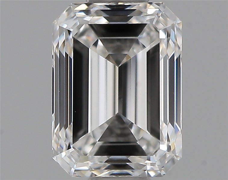 0.7ct Emerald F VVS2 Natural Diamond