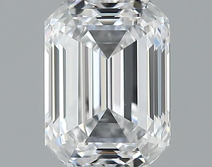 0.7ct Emerald D VVS2 Natural Diamond
