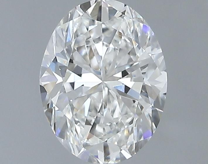 0.7ct Oval F VS1 Natural Diamond
