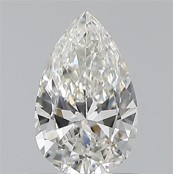 0.56ct Pear H IF Natural Diamond