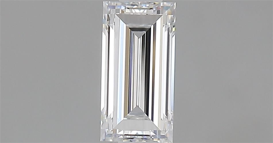0.55ct Baguette D VVS1 Natural Diamond