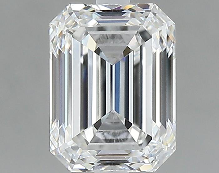 1.01ct Emerald F IF Natural Diamond