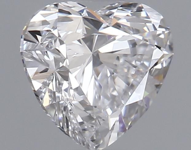 0.58ct Heart D VVS1 Natural Diamond
