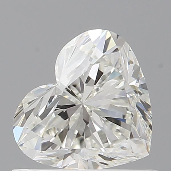 0.72ct Heart I VVS1 Natural Diamond