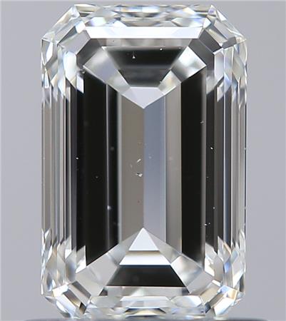 0.9ct Emerald H VS2 Natural Diamond