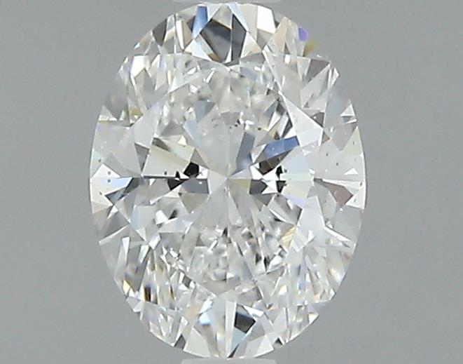0.91ct Oval F SI1 Natural Diamond