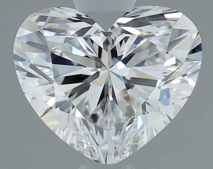 0.91ct Heart F IF Natural Diamond