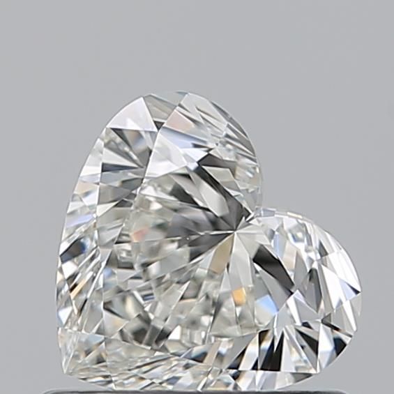 0.7ct Heart J VVS1 Natural Diamond