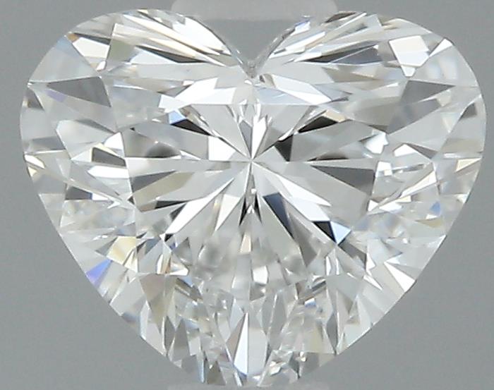 0.54ct Heart F IF Natural Diamond