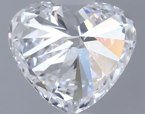 0.7ct Heart D IF Natural Diamond