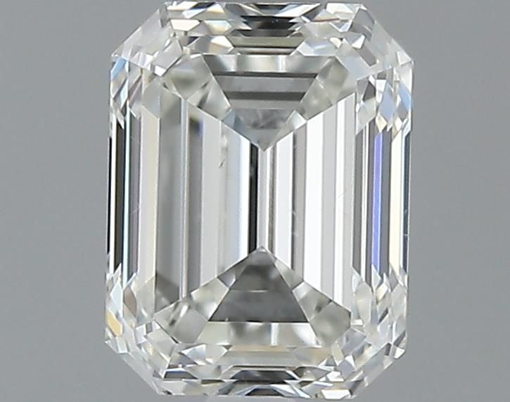0.71ct Emerald I SI1 Natural Diamond