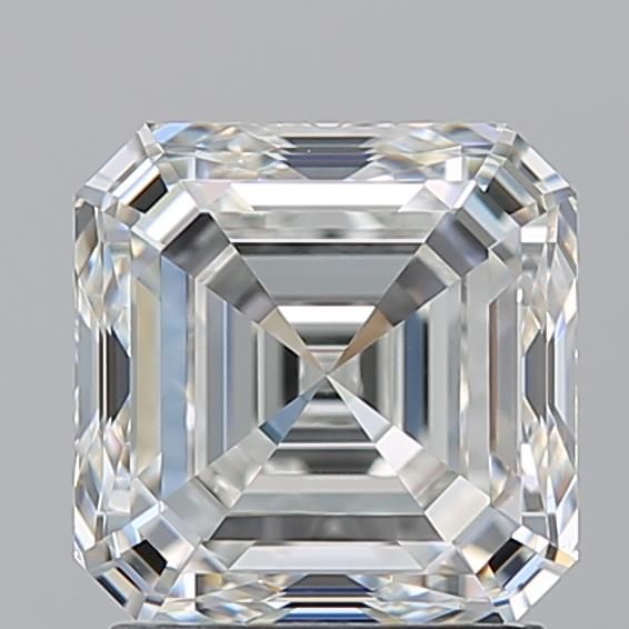 2.01ct Asscher H VS2 Natural Diamond