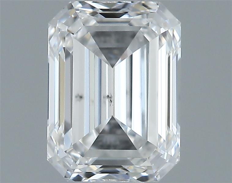 0.71ct Emerald E SI1 Natural Diamond