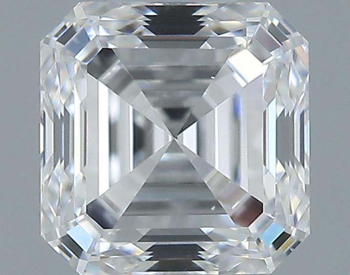 0.7ct Asscher E VS1 Natural Diamond