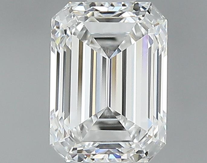 0.9ct Emerald F IF Natural Diamond