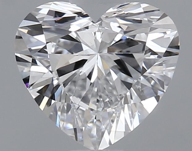 0.65ct Heart D SI1 Natural Diamond