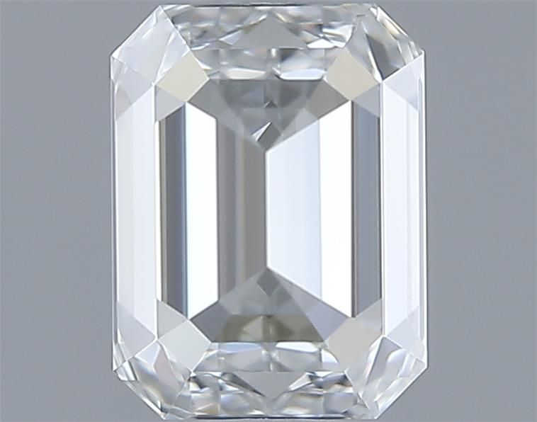 0.8ct Emerald F VVS1 Natural Diamond
