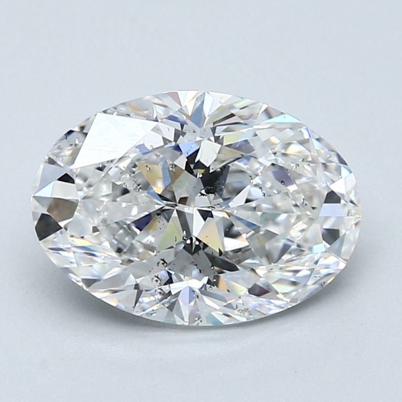 3.02ct Oval F SI2 Natural Diamond