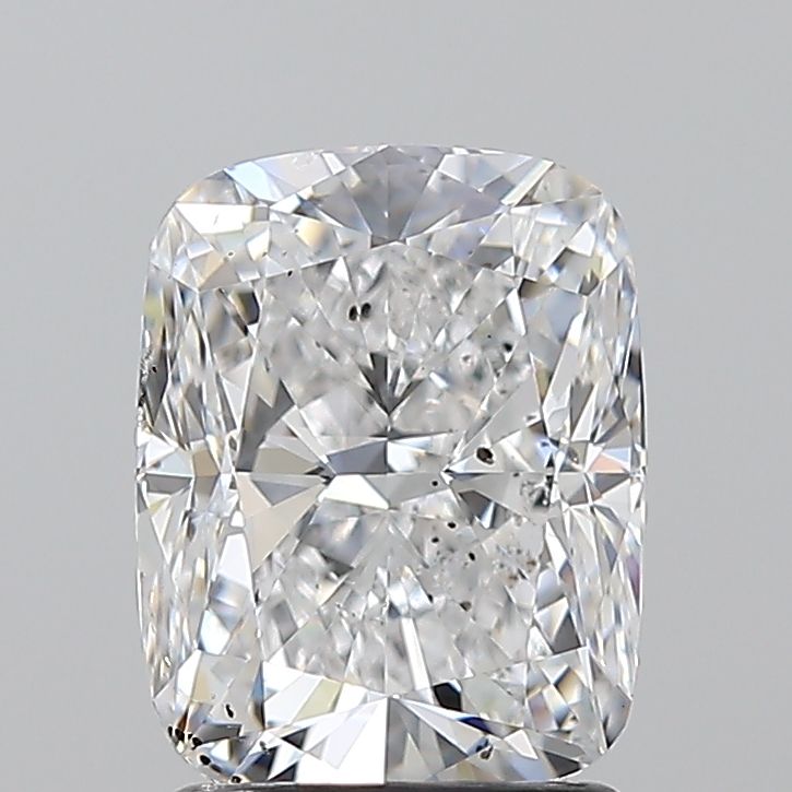 2.01ct Cushion Modified D SI2 Natural Diamond