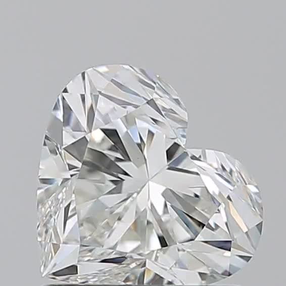 1.03ct Heart I VS2 Natural Diamond