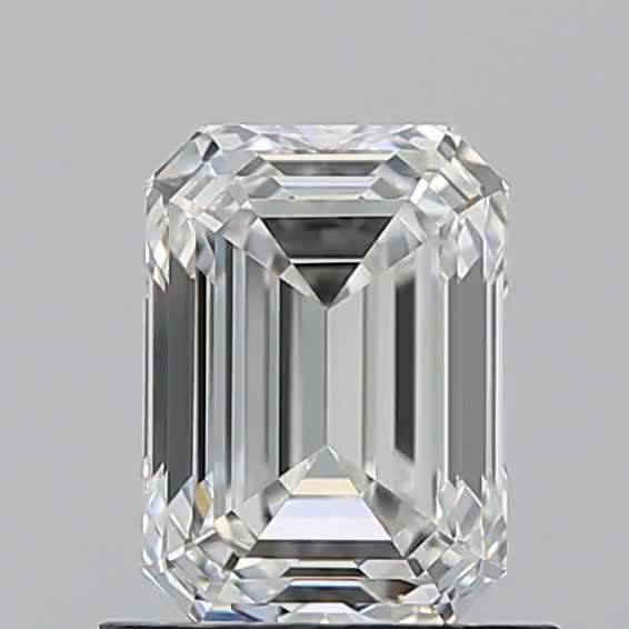 1.01ct Emerald H VVS1 Natural Diamond