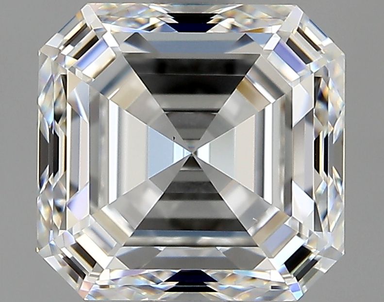 2.51ct Asscher F VS1 Natural Diamond