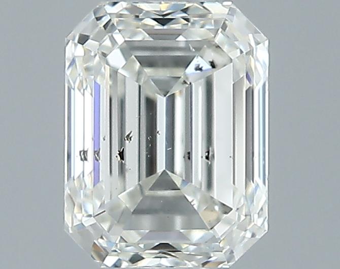 0.9ct Emerald J SI2 Natural Diamond