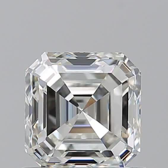 0.91ct Asscher J VVS1 Natural Diamond