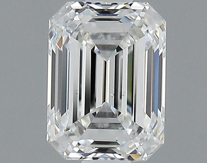 0.83ct Emerald F VS2 Natural Diamond