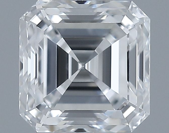 0.63ct Asscher E VVS1 Natural Diamond