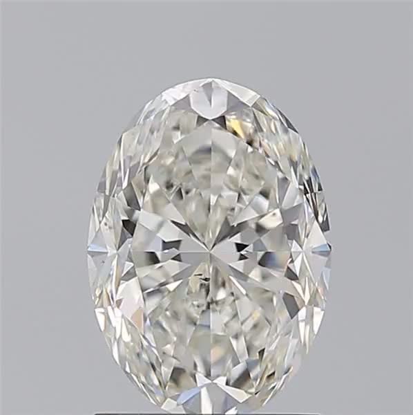 1.7ct Oval I SI1 Natural Diamond