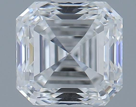 0.9ct Asscher F VS1 Natural Diamond