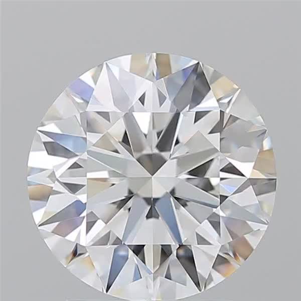 2.52ct Round F VVS2 Natural Diamond