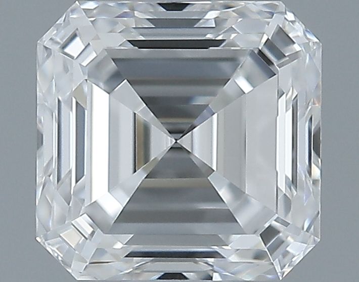 0.61ct Asscher E VVS2 Natural Diamond