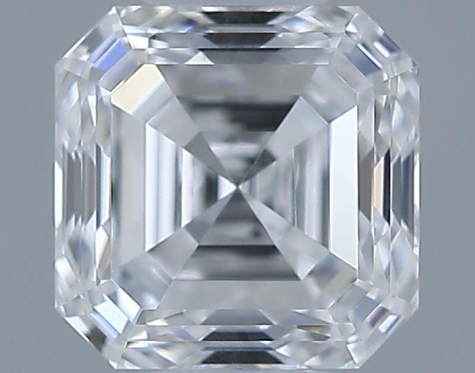0.7ct Asscher D VVS2 Natural Diamond