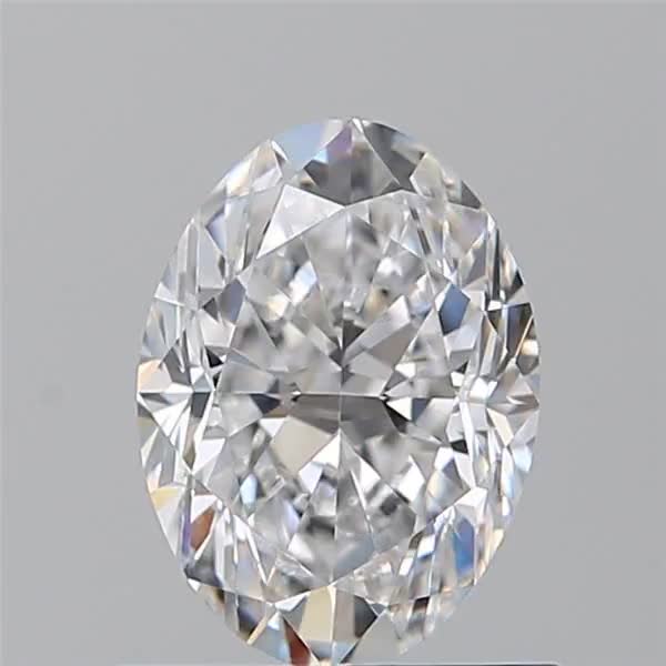 0.9ct Oval D VS2 Natural Diamond