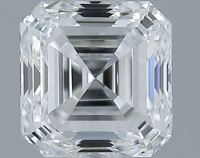 0.77ct Asscher F VVS2 Natural Diamond