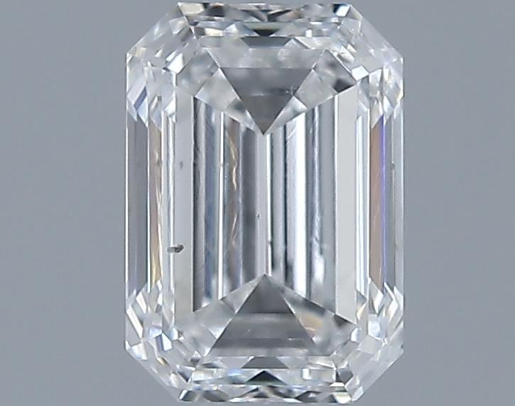 0.9ct Emerald F SI2 Natural Diamond