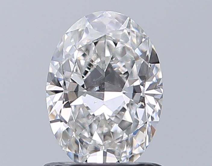 0.9ct Oval F SI1 Natural Diamond