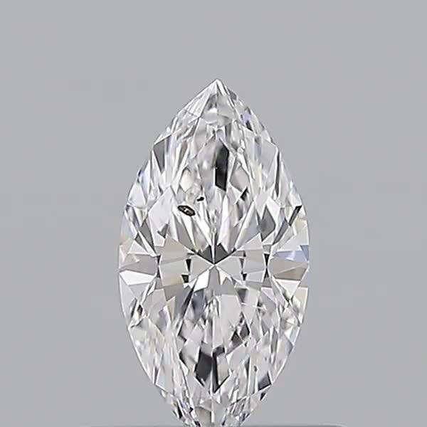 0.52ct Marquise D SI2 Natural Diamond