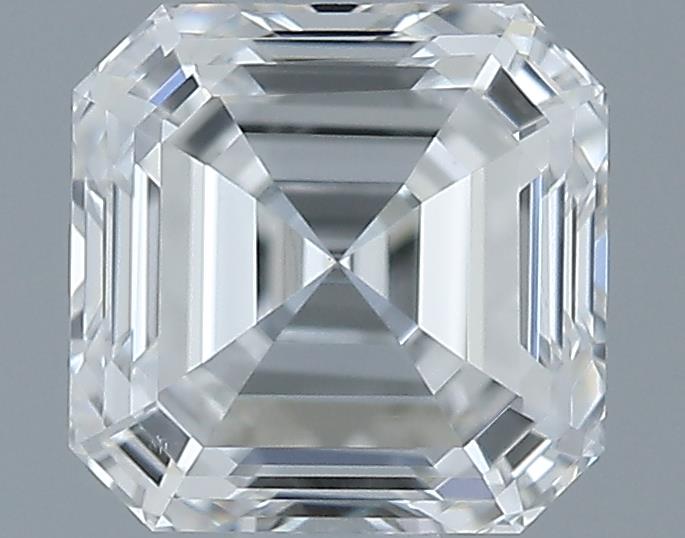 0.71ct Asscher F VS1 Natural Diamond