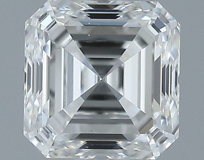 0.84ct Asscher H VS2 Natural Diamond