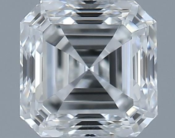 0.71ct Asscher G IF Natural Diamond