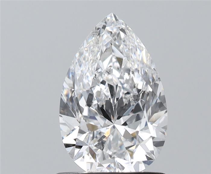 1ct Pear D SI2 Natural Diamond