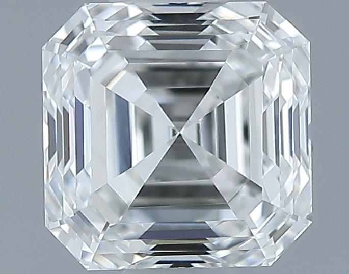 0.71ct Asscher H VS1 Natural Diamond