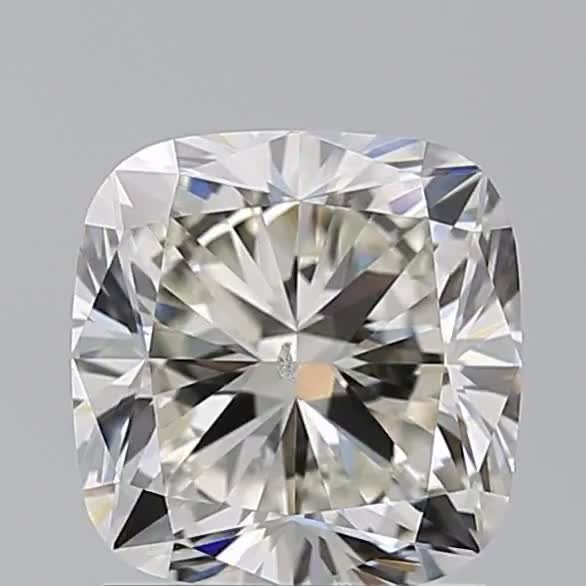 1.71ct Cushion J SI2 Natural Diamond
