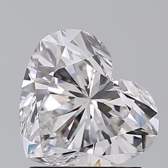1.5ct Heart D VS1 Natural Diamond