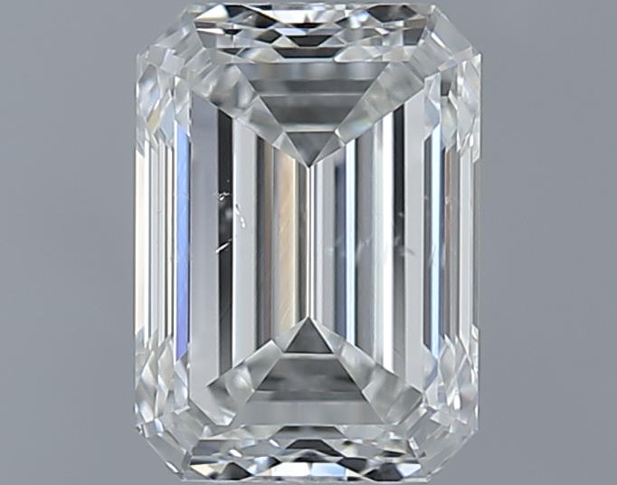 0.7ct Emerald H SI1 Natural Diamond